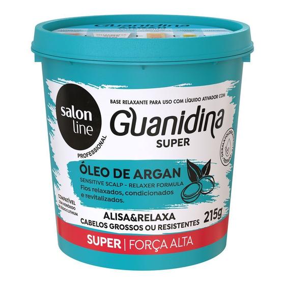 Imagem de Creme Relaxante Salon Line Guanidina Super com Óleo de Argan 218g
