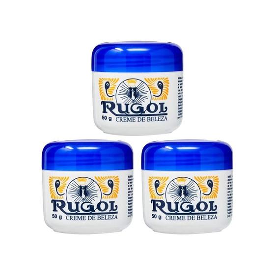 Imagem de Creme Rugol Pote 50G - Kit Com 3Un