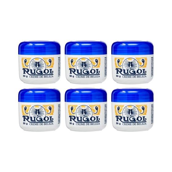 Imagem de Creme Rugol Pote 50G - Kit Com 6Un