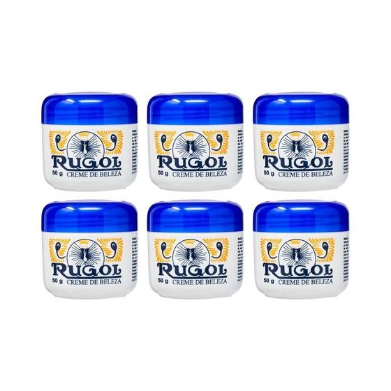 Imagem de Creme Rugol Pote 50G - Kit Com 6Un