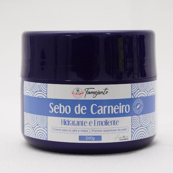 Imagem de Creme Sebo De Carneiro Concentrado Hidratante Para Pés 240g