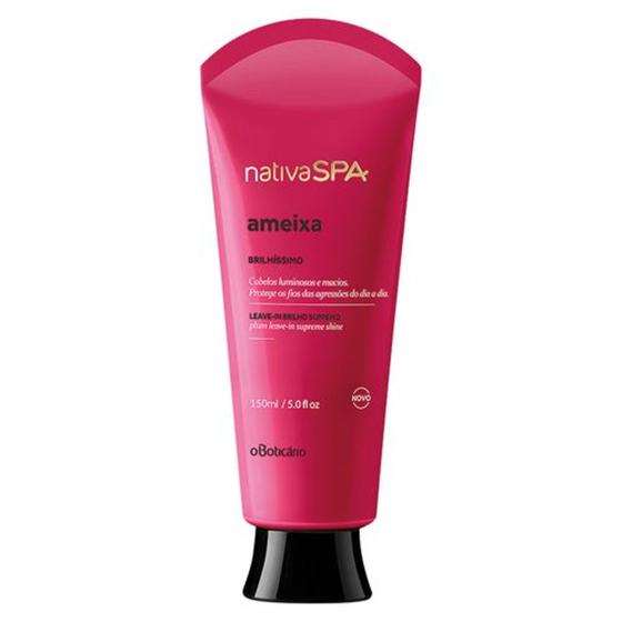 Imagem de Creme sem Enxágue para Cabelos Luminosos Nativa SPA Ameixa 150ml