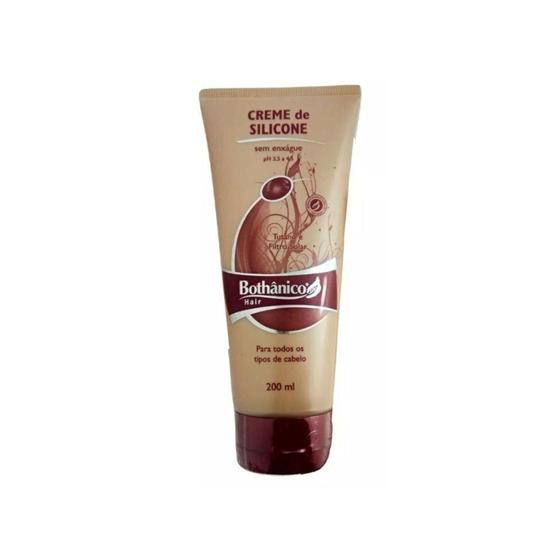 Imagem de Creme Silicone Com Tutano E Filtro Solar Bothanico Hair 200ml