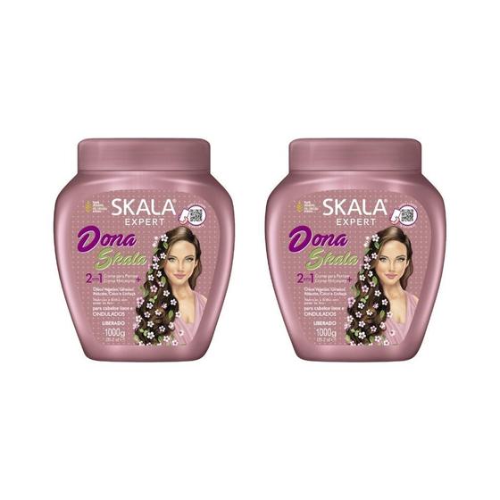 Imagem de Creme Skala 1Kg Dona Skala-Kit C/2Un