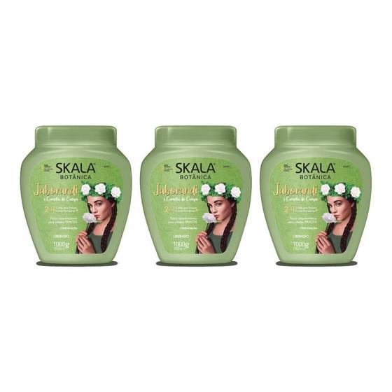 Imagem de Creme Skala 1Kg Jaborandi-Kit C/3Un