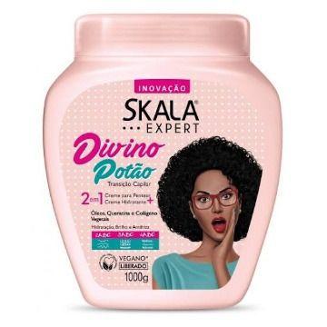 Imagem de Creme Skala Divino Potão 2 em 1 Tratamento e Pentear 1000g