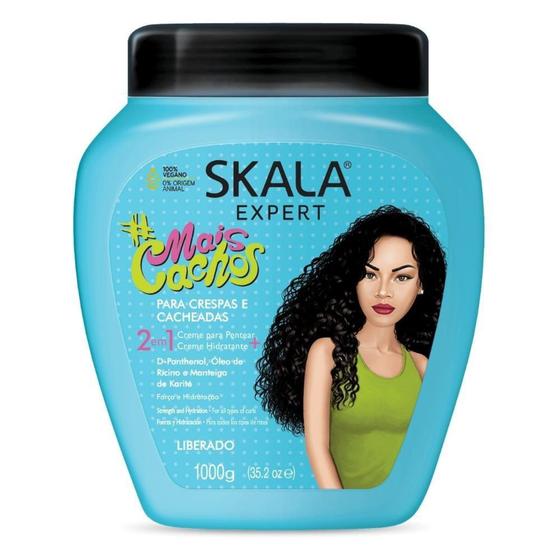 Creme Tratamento Capilar Mais Cachos 1Kg Skala Menor preço em Creme Tratamento Capilar Mais Cachos 1Kg Skala