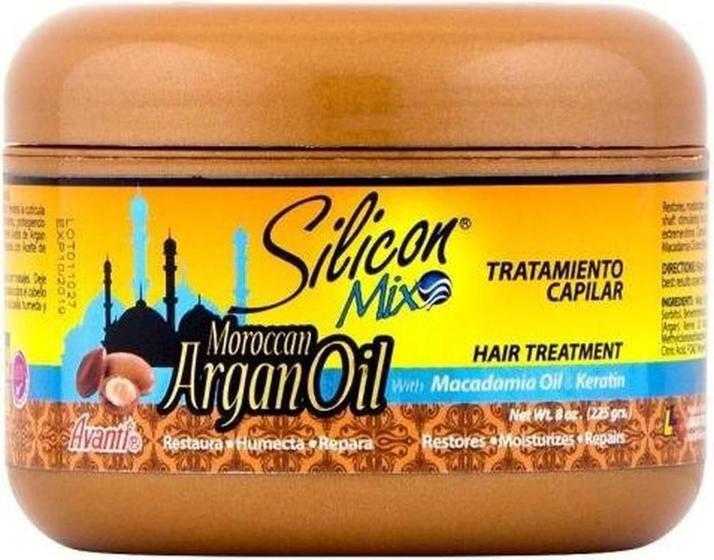 Imagem de Creme tratamento capilar silicon mix moroccan argan oil 225g hidratante