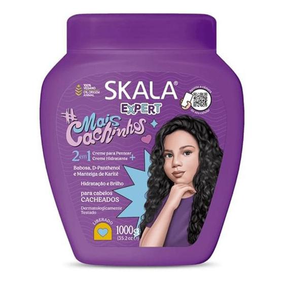 Imagem de Creme Tratamento Capilar Skala Mais Cachinhos Kids 1Kg