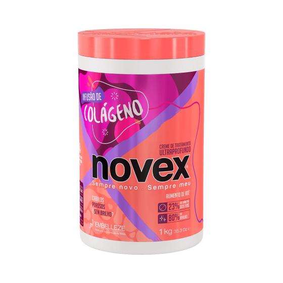 Imagem de Creme Tratamento Infusão de Colageno Novex 1kg reconstrução