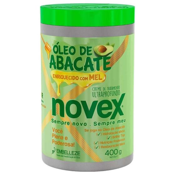 Imagem de Creme Tratamento Novex 400G Oleo De Abacate