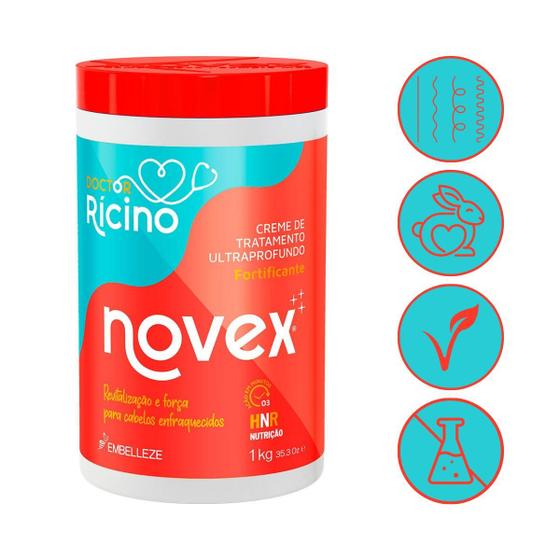 Imagem de Creme Tratamento Ultraprofundo Doctor Ricino Novex 1kg