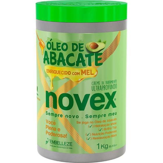 Imagem de Creme Tratamento Ultraprofundo Novex Óleo De Abacate - 1Kg