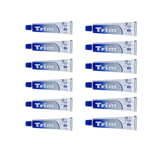 Imagem de Creme Trim Para Cabelo 65G Kit Com 12Un