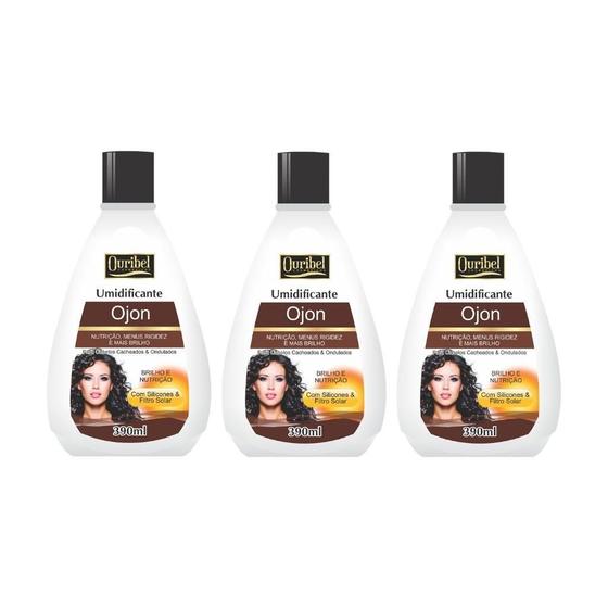 Imagem de Creme Umidificante Ouribel Ojon 390Ml - Kit Com 3Un