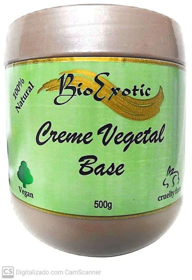 Imagem de Creme Vegetal Base Vegano, Hidratante Neutro - Facial e Corporal Bioexotic