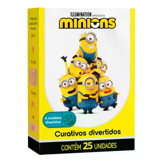 Imagem de Cremer curativos minions c/ 25 unidades