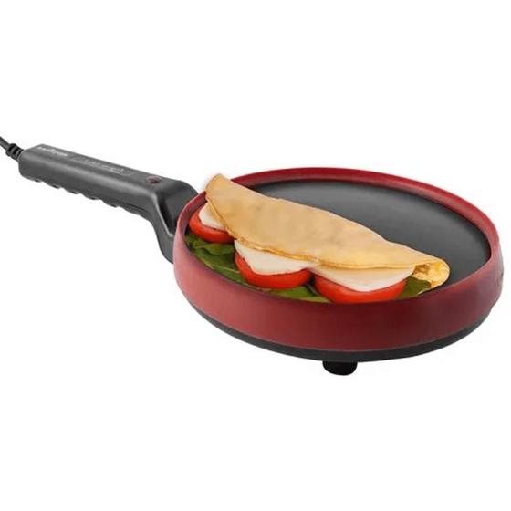 Imagem de Crepioca 3 em 1 Britânia Prepara Omeletes Panquecas Tapioca Com Revestimento 220V
