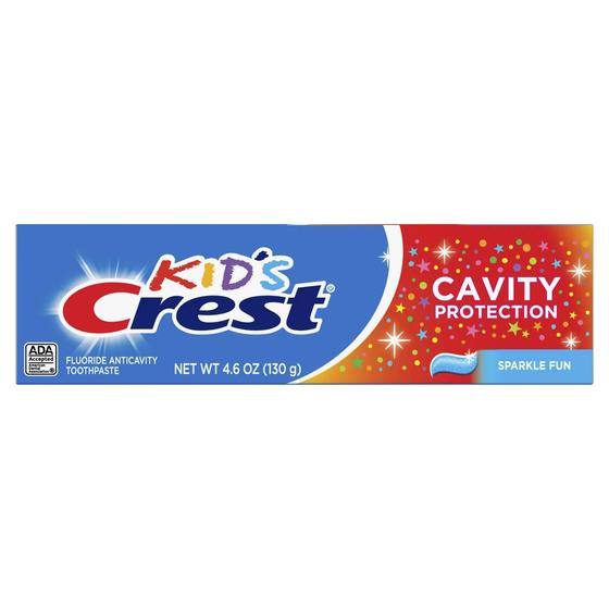 Imagem de Crest Kids Cavity Sparkle Fun Creme Dental Infantil - 130g