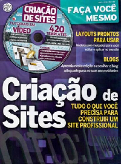 Imagem de Criação de Sites - Faça Você Mesmo (CD-ROM) ( encarte/CDs diversos)