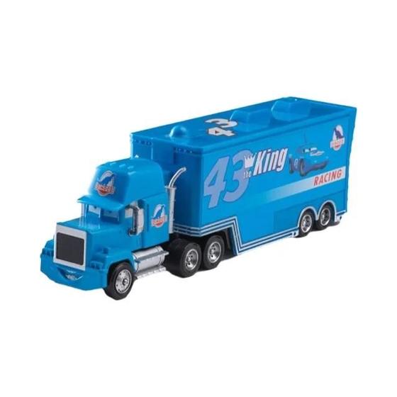 Imagem de Crianças Disney Pixar Cars 3 Relâmpago Mcqueen Mack Truck Rescue Liga Brinquedo Modelo Presente