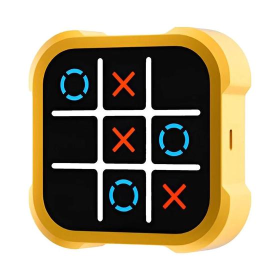 Imagem de Crianças Portátil Handheld TIC-TAC-TOE Parafuso Jogo De Xadrez Brinquedo De Quebra-cabeça Eletrônico