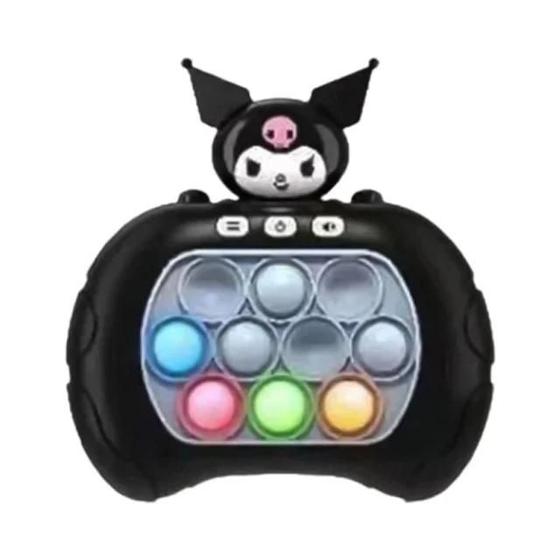 Imagem de Crianças Sanrio Ponto Empurrar Bolhas Máquina De Jogo Diversão Whac-a-mole Sensorial Brinquedo Anti