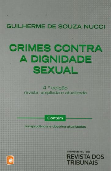 Imagem de CRIMES CONTRA A DIGNIDADE SEXUAL - 4ª ED