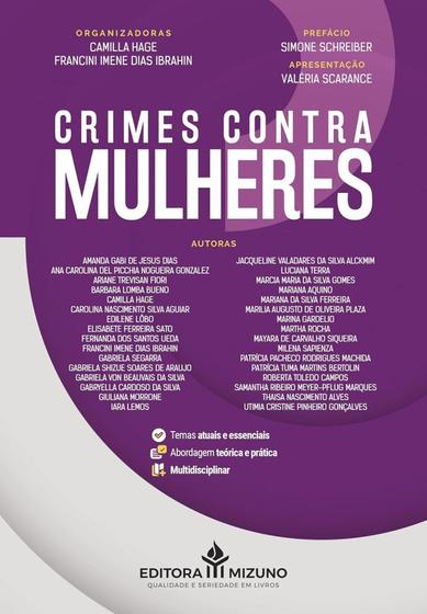 Imagem de Crimes Contra Mulheres - Editora Mizuno