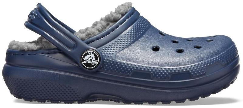 Imagem de Crocs Classic Lined Clog K Navy/Charcoal