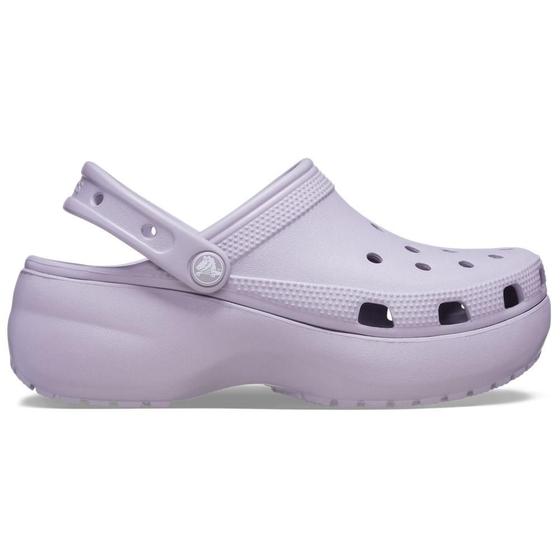 Imagem de Crocs classic platform clog w mauve mist