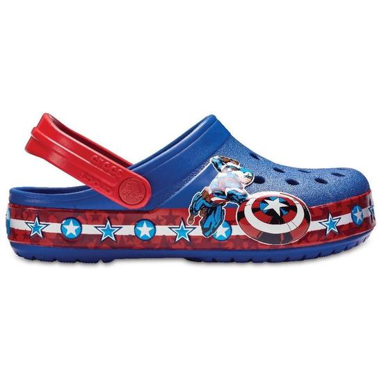 Imagem de  crocs crocband captain america k varsity blue/red