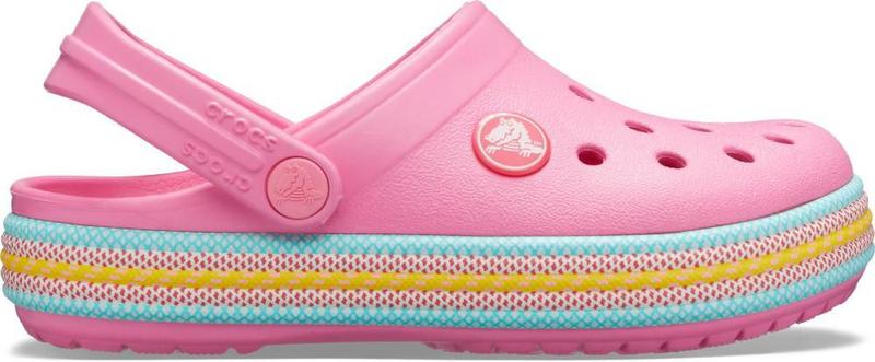 Crocs Crocband Sport Cord Clog Kids Pink Lemonade - Babuche   Clog 