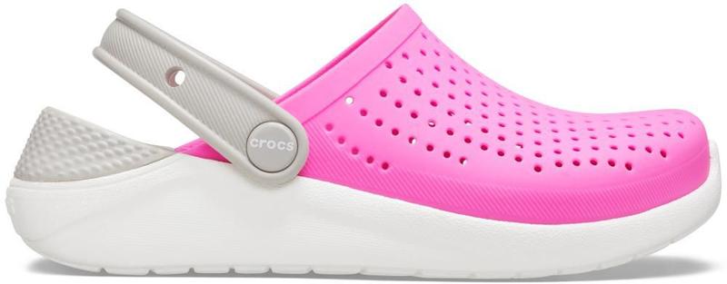 Imagem de Crocs LiteRide Kids  Electric Pink/White