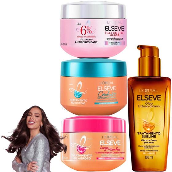 Cronograma Elseve Óleo Extraordinário Nutrição Hidratação - L'oreal Paris Imagem de Cronograma Elseve Óleo Extraordinário Nutrição Hidratação