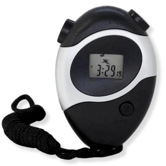 Imagem de Cronômetro Digital de Mão Profissional com Alarme e Relógio