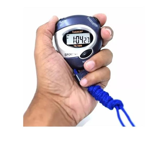 Imagem de Cronômetro Progressivo Digital Relógio Alarme Data Hora top de linha