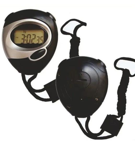 Imagem de Cronômetro Time Digital com  Relogio, Data, Cordao e alarme