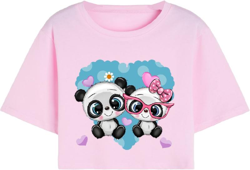 Imagem de Cropped Curto T Shirt Algodão Premium 2 Panda