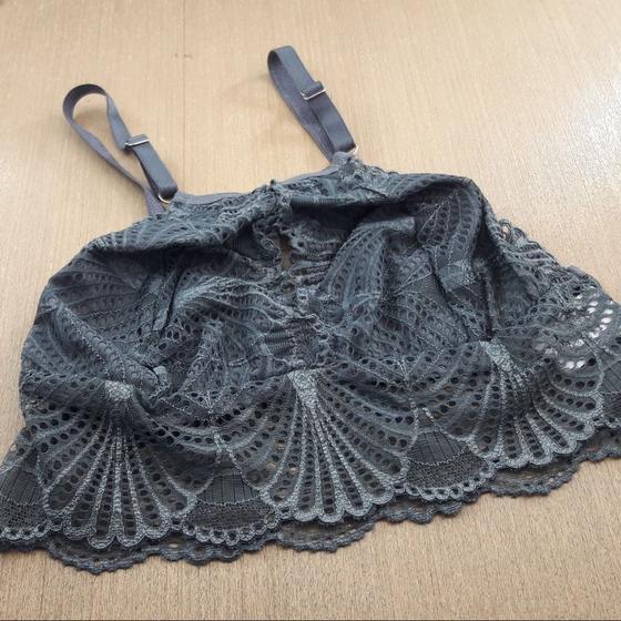 Imagem de Cropped em Renda com Decote - C8860