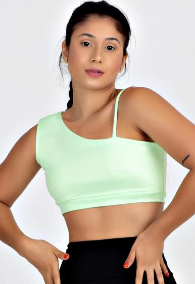 Imagem de Cropped Feminino Fitness Metamorfose Alcinha Com Detalhe Nas Costas