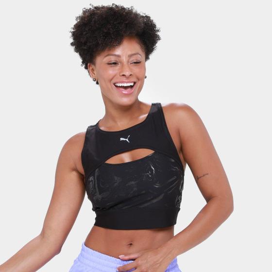 Imagem de Cropped Puma Run Ultraform Aop Crop Tank Feminino