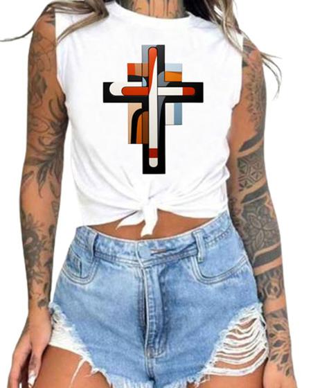 Imagem de Cropped T-Shirts Feminino Estampado Várias Estampas 49