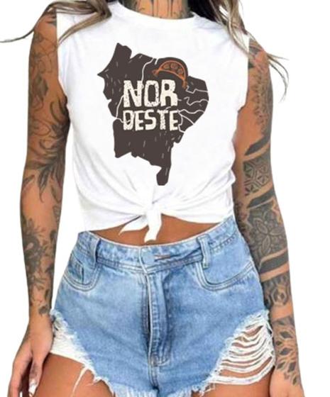 Imagem de Cropped T-Shirts Feminino Estampado Várias Estampas 77