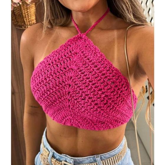 Blusa Croche Blusinha Verao 2019 Crochê Passo Blusinhas De Croche