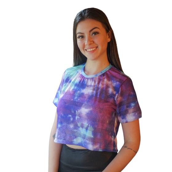 Imagem de Cropped Verão Tie Dye