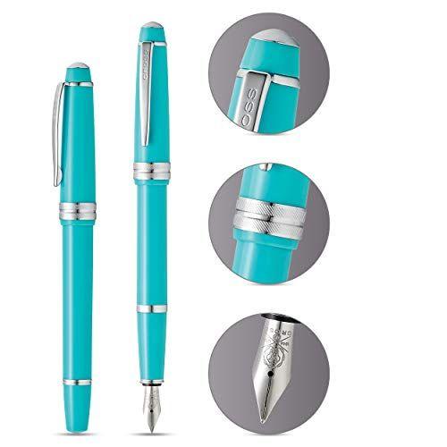 Imagem de Cross Bailey Light Resin Teal Polido c/Cromado Polido A