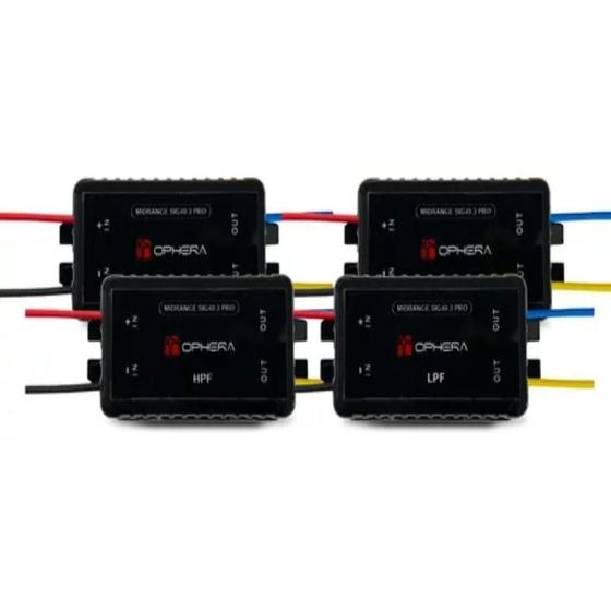 Imagem de Crossover Signature Upgrade Kit 3 vias Ophera Divisor De Frequências 2 HPF 2 LPF