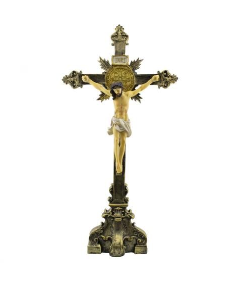 Imagem de Crucifixo de Mesa 53,5 CM - Resina Importado