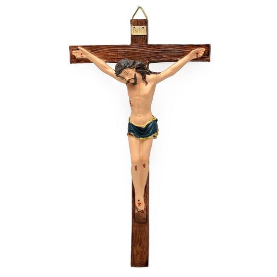 Imagem de Crucifixo de Parede 40cm Espressione Di Santi